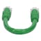 Add-On 6IN RJ-45 MALE TO RJ-45 MALE STRAIGHT GREEN CAT6 UTP PVC COPPER PATCH CABLE ADD-0-5FCAT6-GN - alternate 2